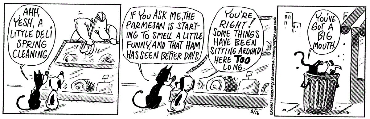 March 16 1995, Daily Comic Strip