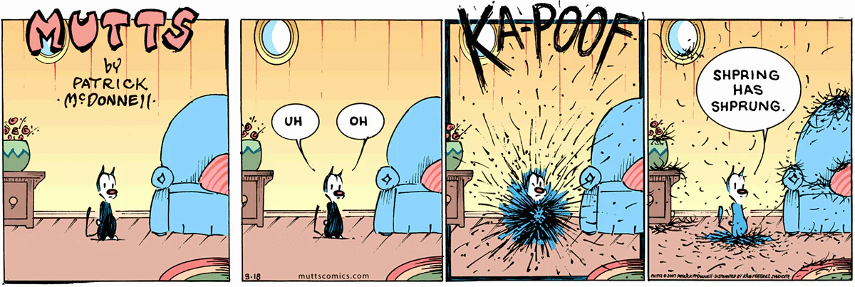 March 18 2007, Sunday Comic Strip