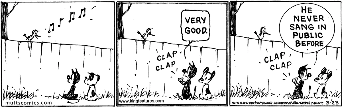 March 23 2007, Daily Comic Strip