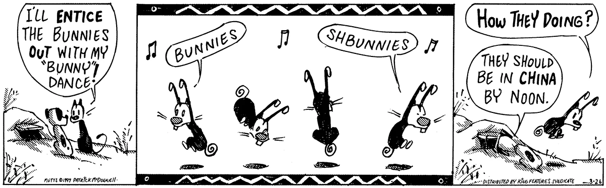 March 26 1997, Daily Comic Strip