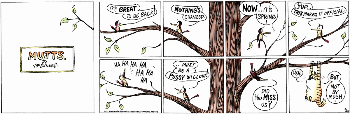 March 28 1999, Sunday Comic Strip