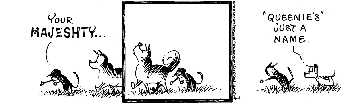 April 1 2002, Daily Comic Strip