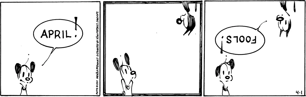April 1 2011, Daily Comic Strip