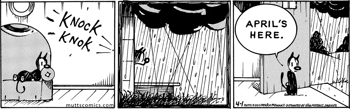 April 1 2013, Daily Comic Strip