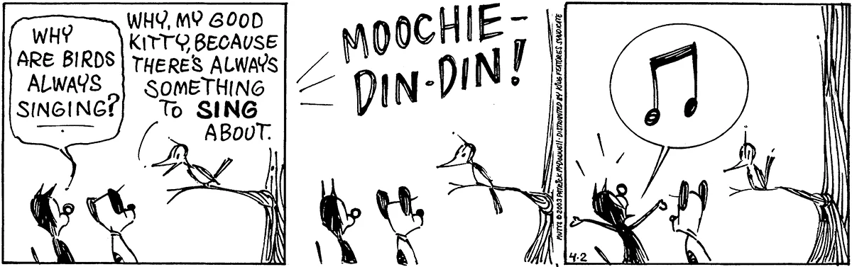 April 2 2003, Daily Comic Strip