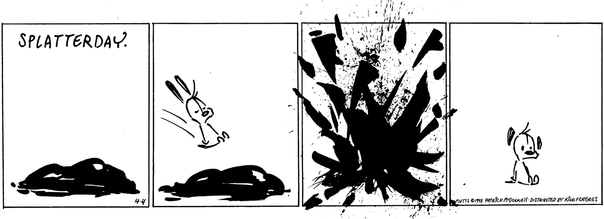 April 4 1998, Daily Comic Strip