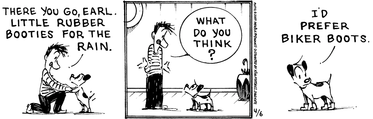 April 6 2009, Daily Comic Strip
