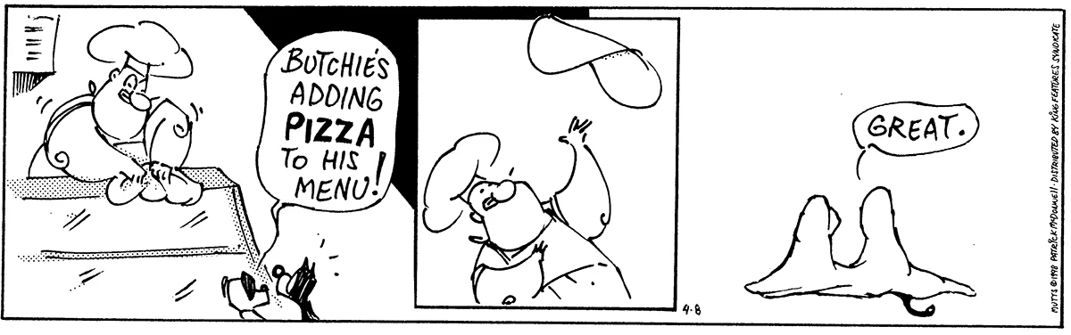 April 8 1998, Daily Comic Strip