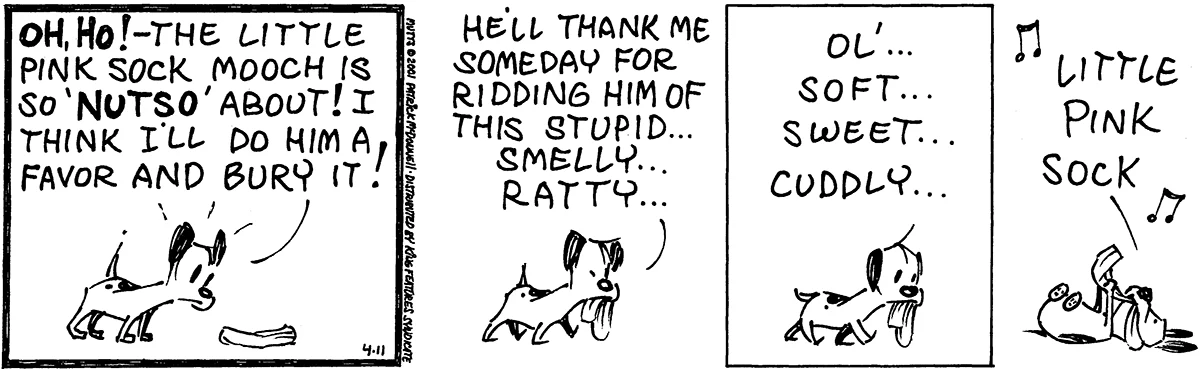 April 11 2001, Daily Comic Strip