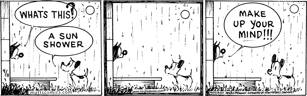 April 11 2011, Daily Comic Strip