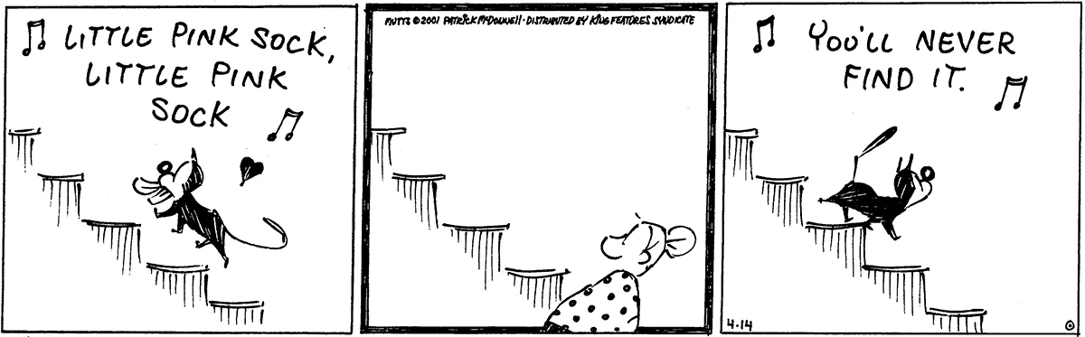 April 14 2001, Daily Comic Strip