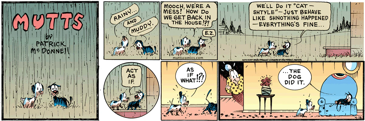 April 15 2007, Sunday Comic Strip