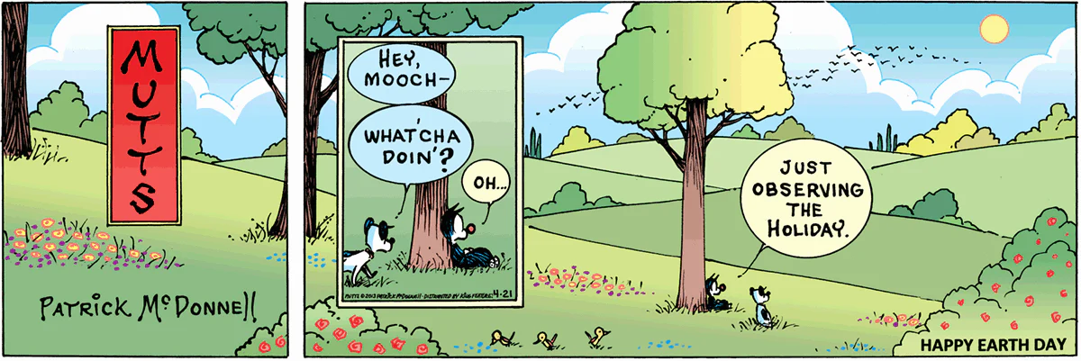 April 21 2013, Sunday Comic Strip