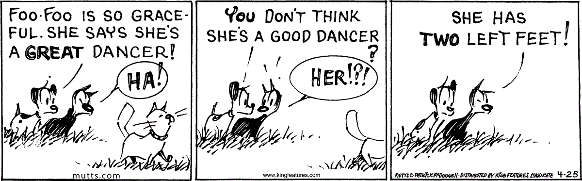 April 25 2025, Daily Comic Strip