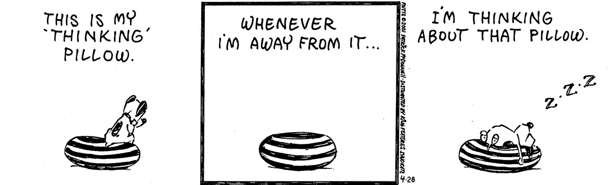 April 28 2001, Daily Comic Strip