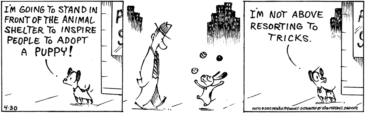 April 30 2002, Daily Comic Strip