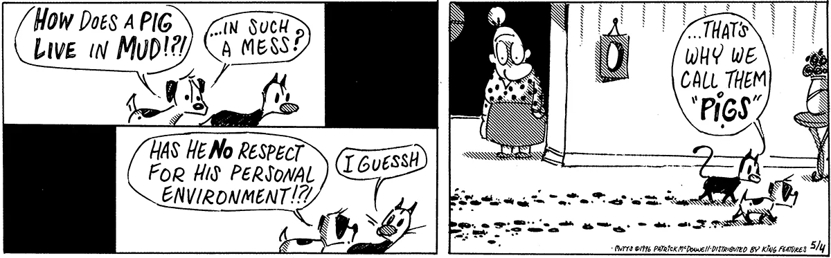 May 4 1996, Daily Comic Strip