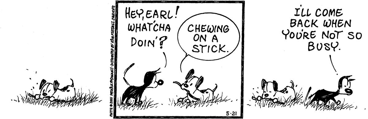 May 21 2001, Daily Comic Strip