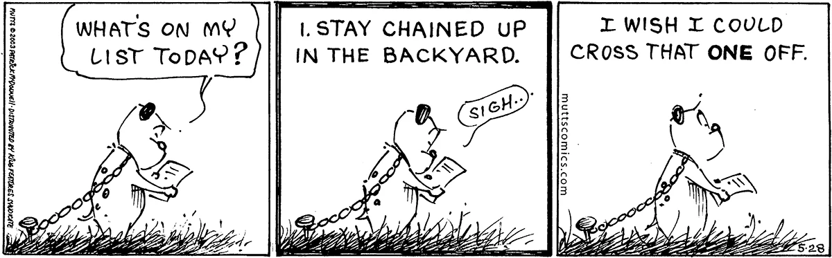 May 28 2003, Daily Comic Strip