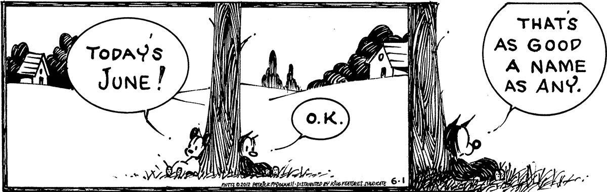 June 1 2012, Daily Comic Strip
