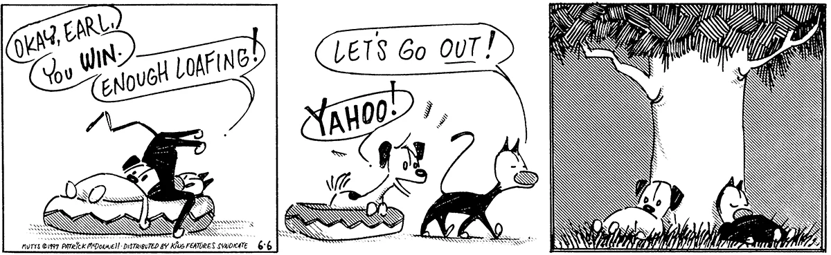 June 6 1997, Daily Comic Strip