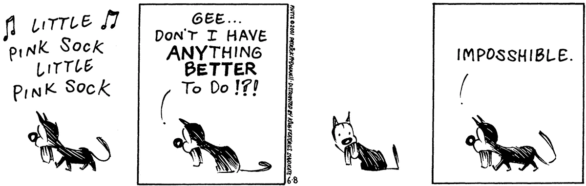 June 8 2001, Daily Comic Strip