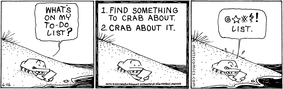 June 16 2003, Daily Comic Strip