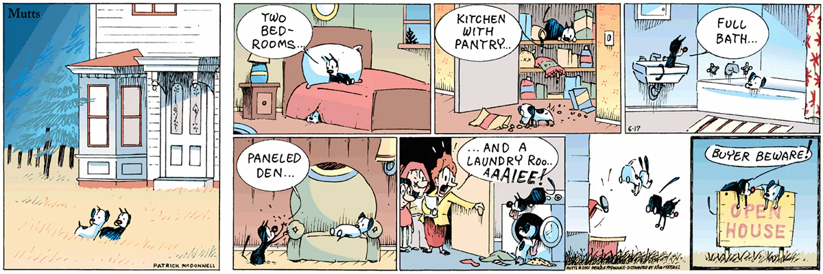 June 17 2001, Sunday Comic Strip