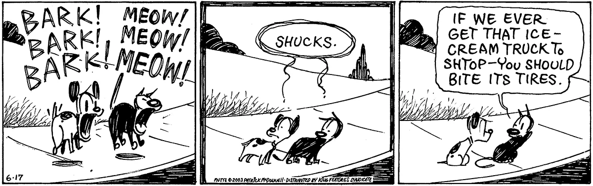 June 17 2003, Daily Comic Strip