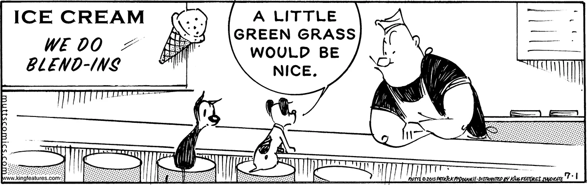 July 1 2015, Daily Comic Strip