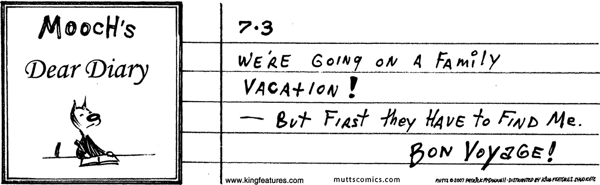 July 3 2007, Daily Comic Strip