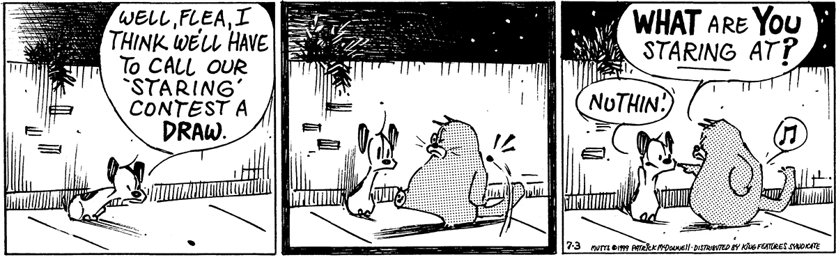July 3 1999, Daily Comic Strip