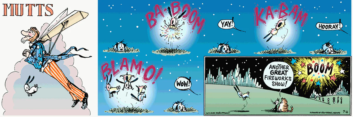 July 4 1999, Sunday Comic Strip