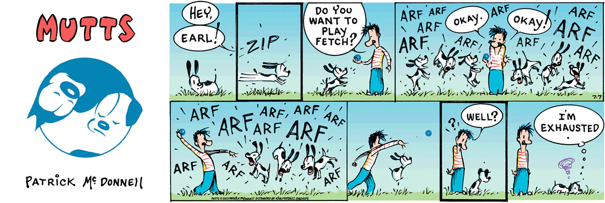 July 7 2013, Sunday Comic Strip