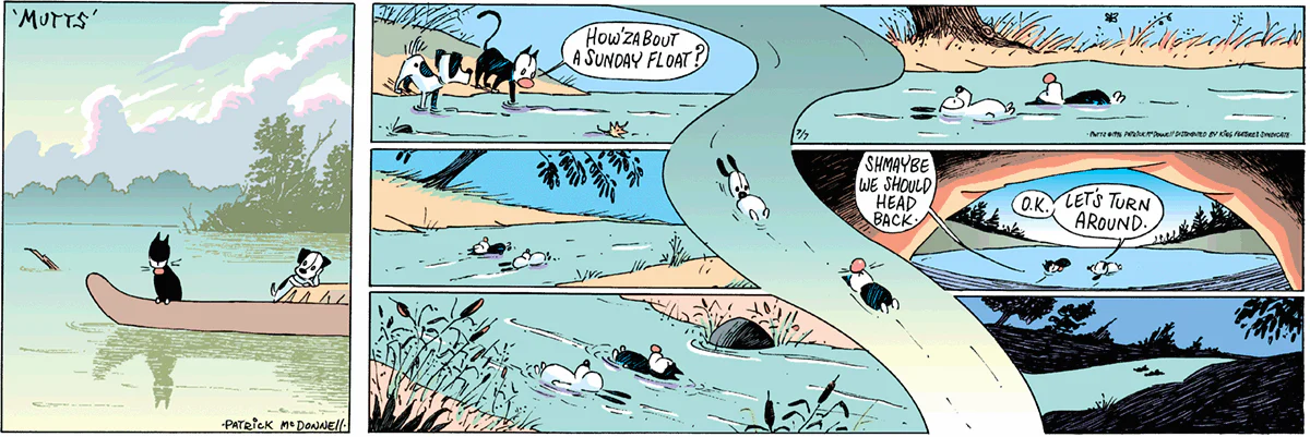 July 7 1996, Sunday Comic Strip