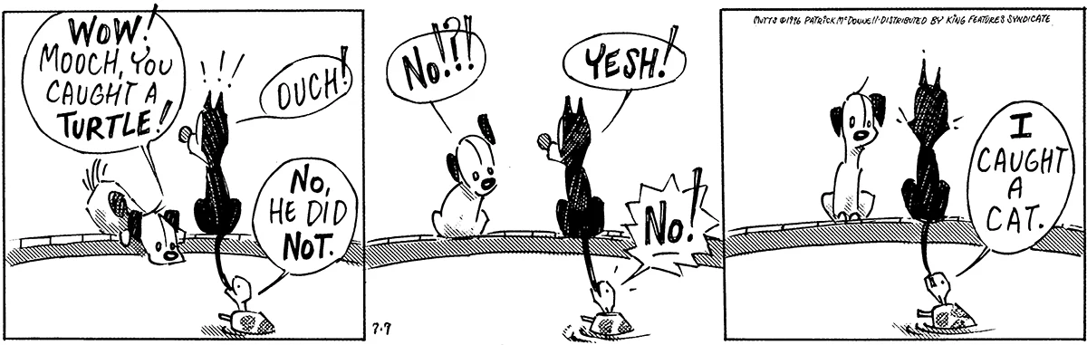 July 9 1996, Daily Comic Strip
