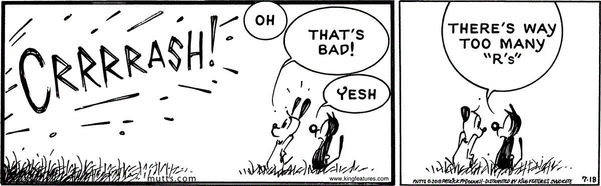 July 18 2018, Daily Comic Strip