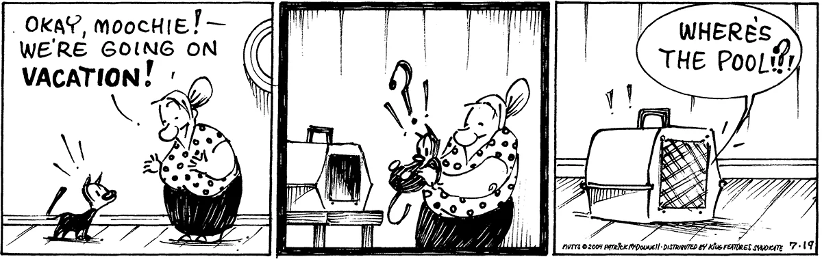 July 19 2004, Daily Comic Strip