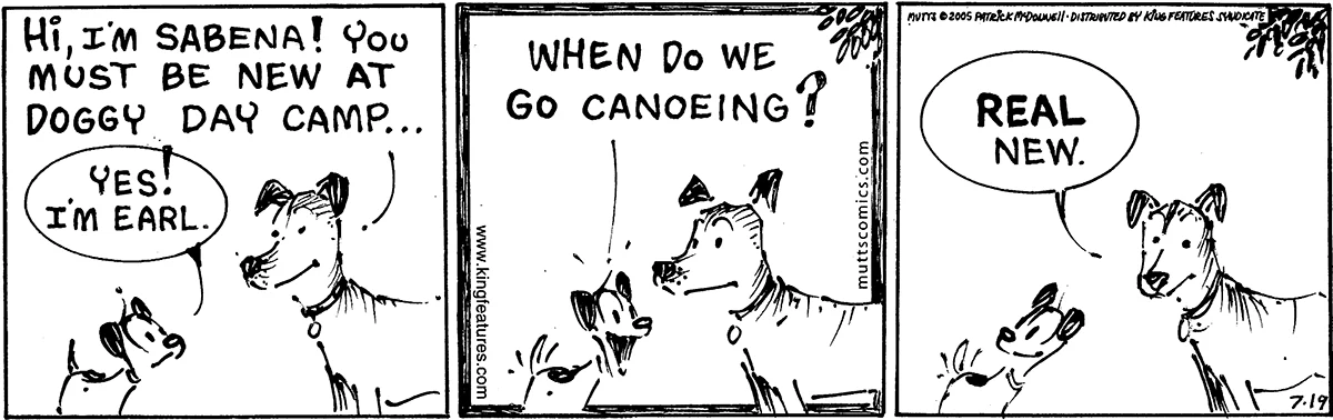 July 19 2005, Daily Comic Strip