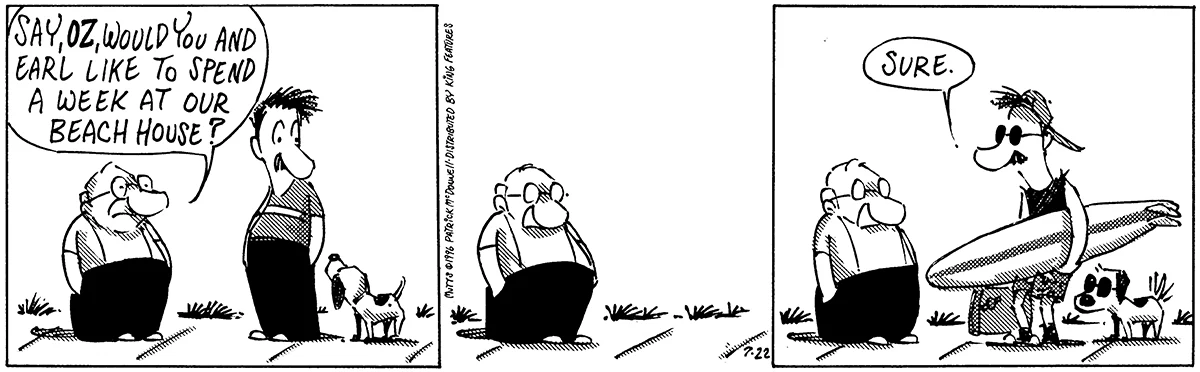 July 22 1996, Daily Comic Strip