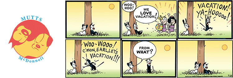 July 23 2017, Sunday Comic Strip