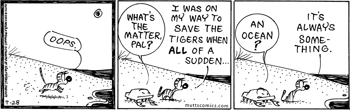 July 28 2003, Daily Comic Strip