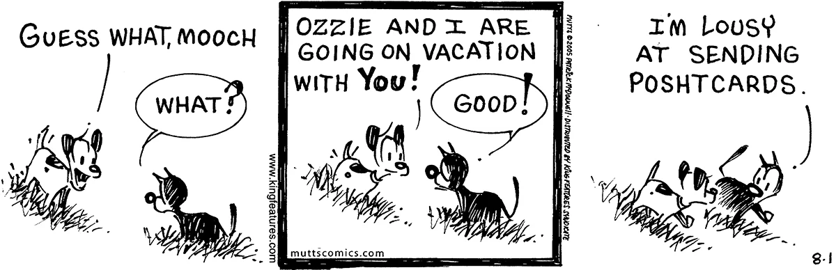 August 1 2005, Daily Comic Strip