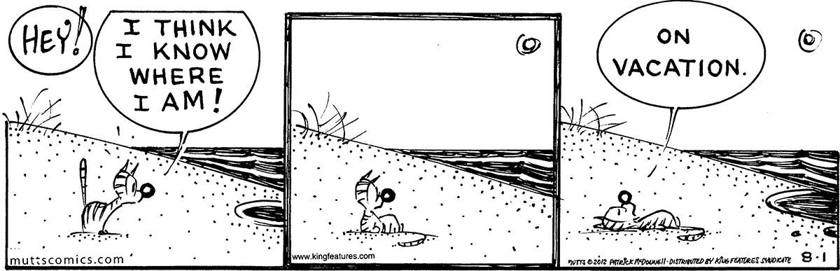 August 1 2012, Daily Comic Strip