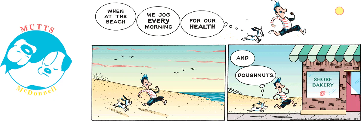 August 1 2021, Sunday Comic Strip