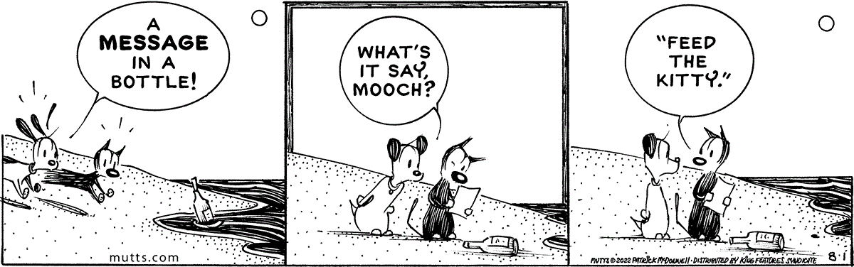 August 1 2022, Daily Comic Strip