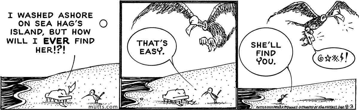 August 3 2020, Daily Comic Strip