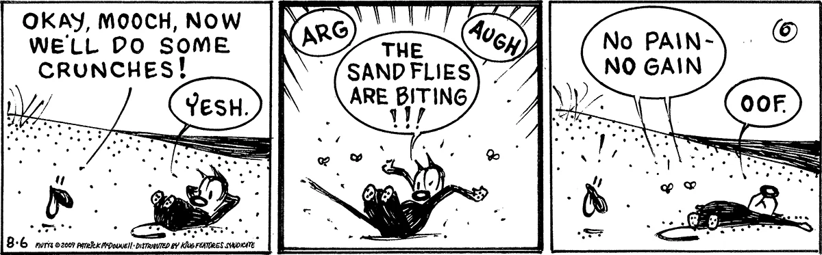 August 6 2009, Daily Comic Strip