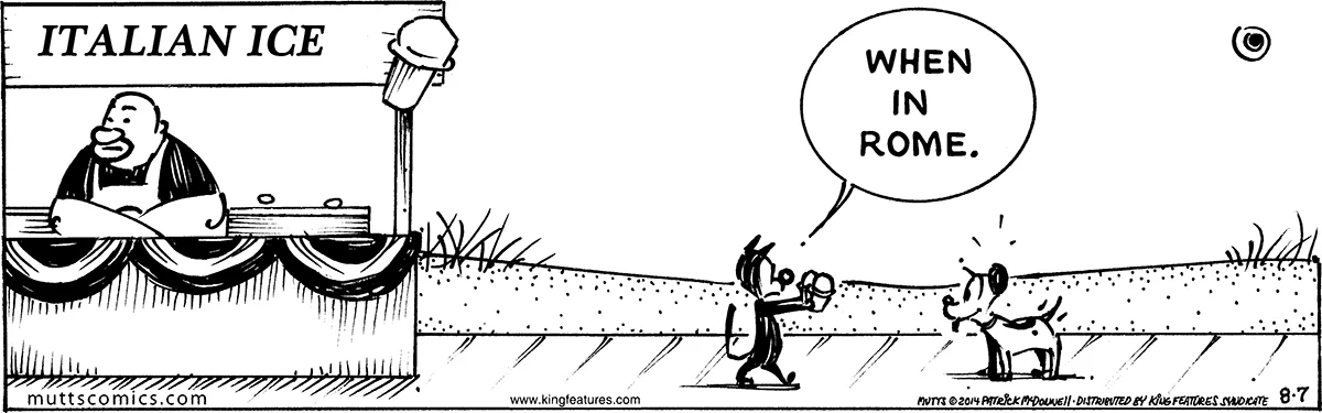 August 7 2014, Daily Comic Strip