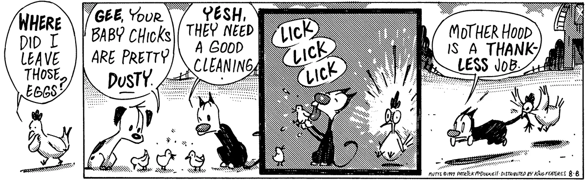 August 8 1997, Daily Comic Strip